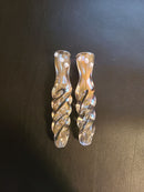 Slurricane Glass Chillum | Twisted Cyclone Hand blown | Chillumz
