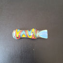 Wavy Gravy Chillum | Wig Wag Glass Pipe | Chillumz